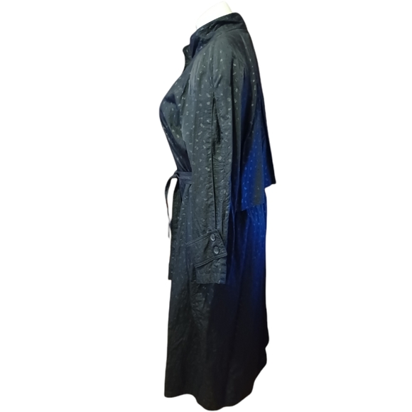 Bryant Park Vintage Nylon Maxi Trench Size 26W - Picture 4 of 8